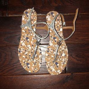 Tory Burch cork sandals